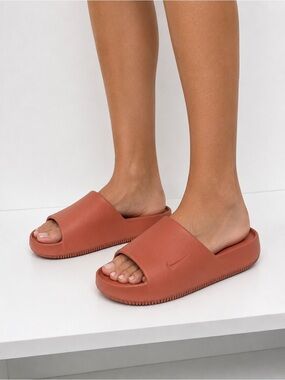 Nike Slide Sandals — Terra Cotta